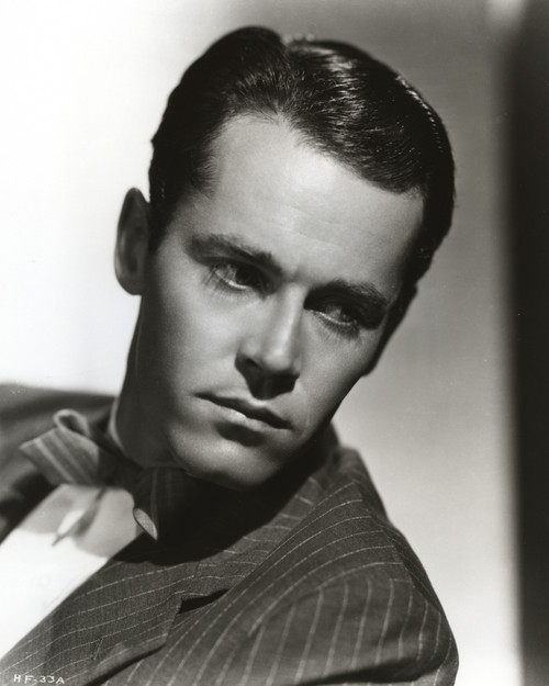 Henry Fonda Looking Down in Suit and Tie Photo Print - Item # VARCEL689305