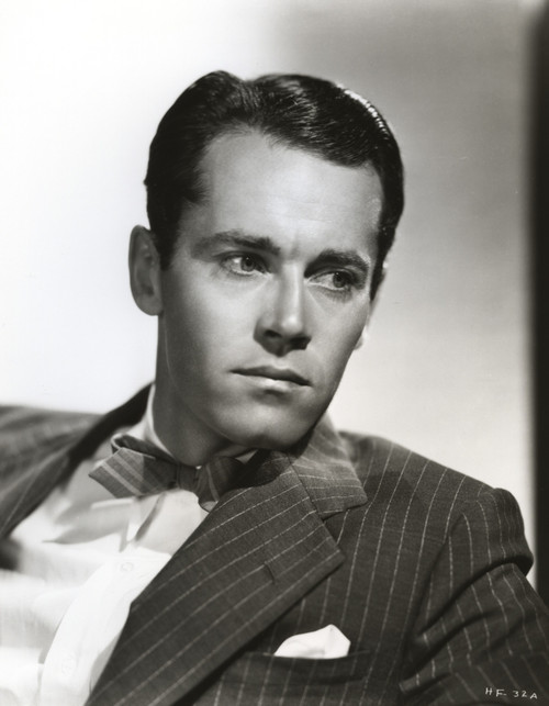 Henry Fonda in a Suit and Tie with Handkerchief on Pocket Photo Print - Item # VARCEL689306