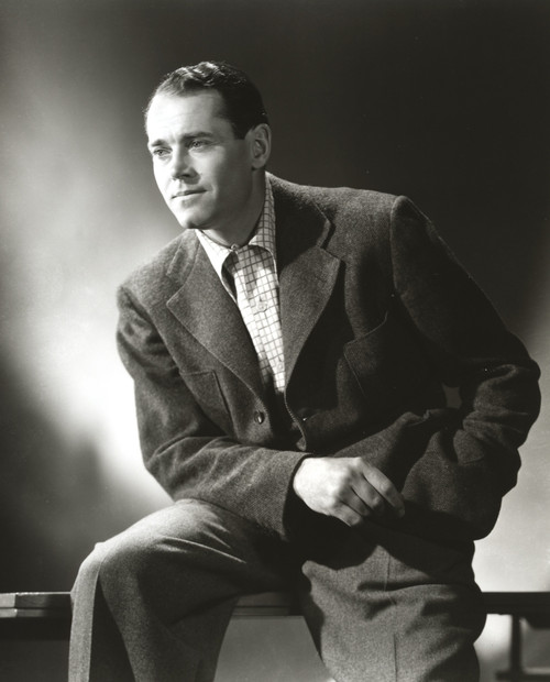 Henry Fonda sitting in a Suit Portrait Photo Print - Item # VARCEL689314
