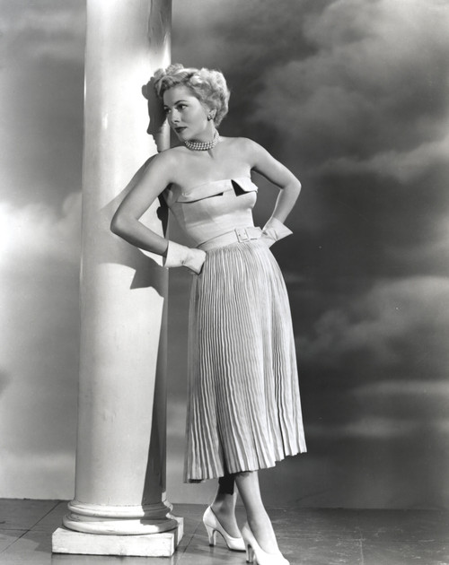 Joan Fontaine Hands on Waist Portrait Photo Print - Item # VARCEL689334