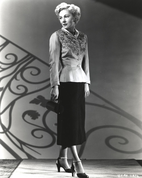 Joan Fontaine Looking Away From the Camera in a Portrait Photo Print - Item # VARCEL689344