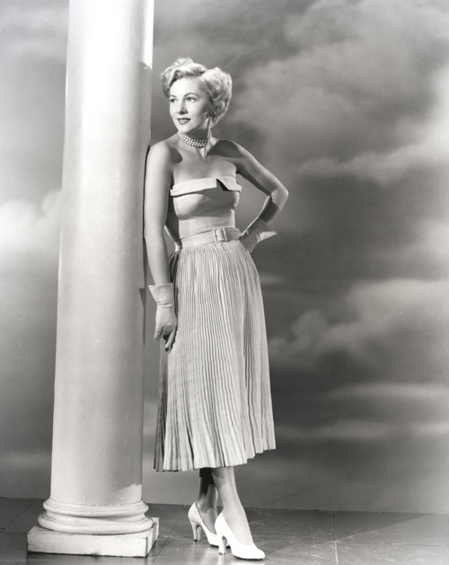 Joan Fontaine wearing a Strapless Dress Photo Print - Item # VARCEL689363