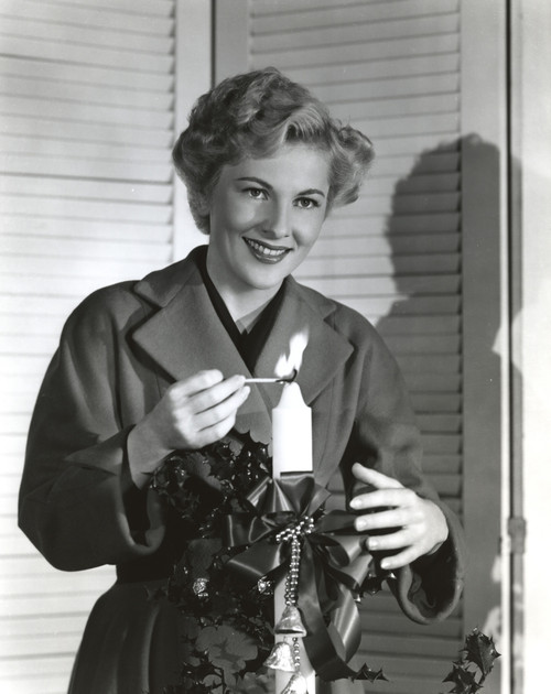 Joan Fontaine wearing a Coat Photo Print - Item # VARCEL689383