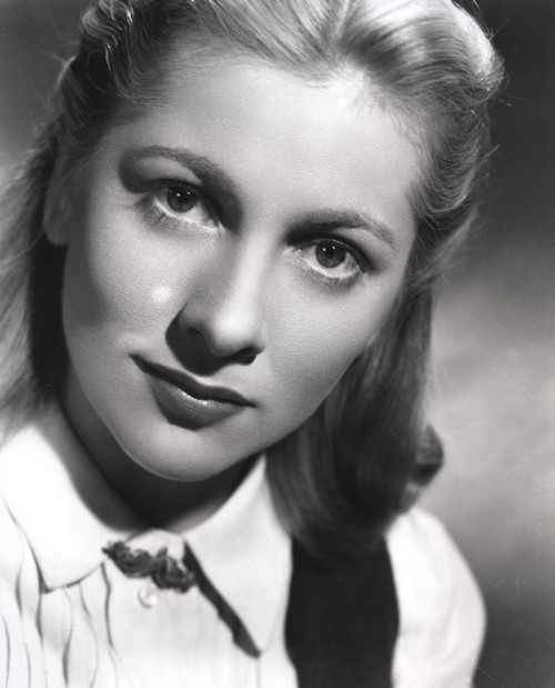 Joan Fontaine Showing a Little Smile in Close Up Portrait Photo Print - Item # VARCEL689401