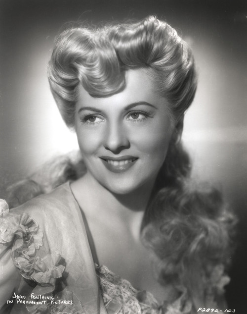 Joan Fontaine wearing a Well Detailed Dress Photo Print - Item # VARCEL689403