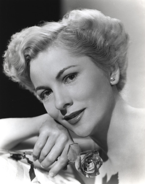 Joan Fontaine Leaning on the Couch in a Portrait Photo Print - Item # VARCEL689405