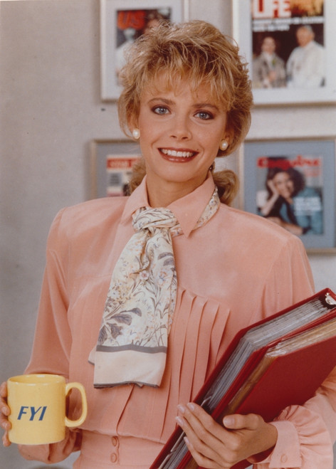 Faith Ford smiling in Office Outfit Portrait Photo Print - Item # VARCEL689410
