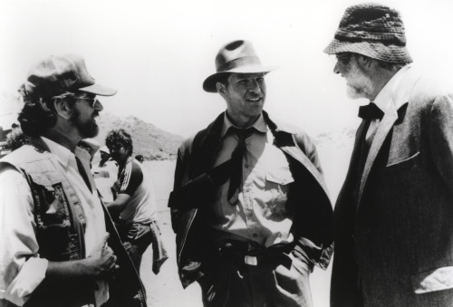 On the set of Indiana Jones and the Last Crusade Photo Print - Item # VARCEL689474