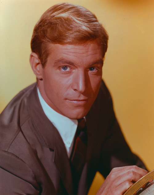 James Franciscus in Gold Background Close Up Portrait Photo Print - Item # VARCEL689506