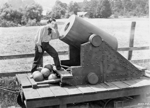 Buster Keaton in The General Photo Print - Item # VARCEL689571