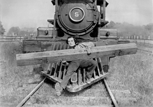 Buster Keaton in The General Photo Print - Item # VARCEL689573
