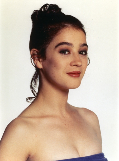 Moira Kelly Close Up Portrait wearing Violet Tube Photo Print - Item # VARCEL689625