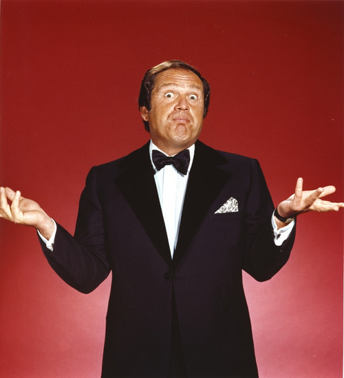 Alan King Making I Don't Know Pose in Tuxedo Photo Print - Item # VARCEL689668