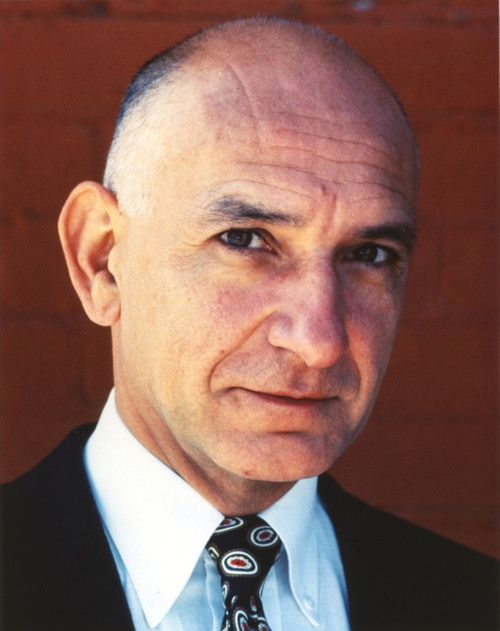 Ben Kingsley Close Up Portrait with Plain Smile in Black Suit and Printed Ties Photo Print - Item # VARCEL689683