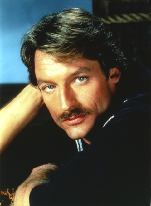 Perry King wearing Black Sweater Close Up Portrait Photo Print - Item # VARCEL689677