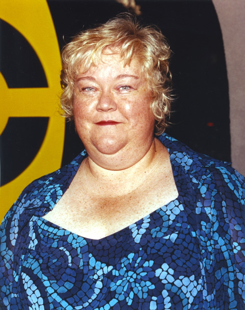 Kathy Kinney Pose in Blue Dress Photo Print - Item # VARCEL689690