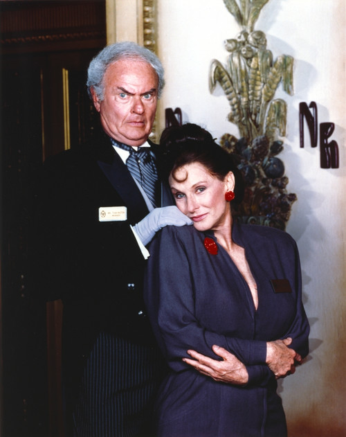 Harvey Korman in Suit and Printed Tie with Woman Photo Print - Item # VARCEL689734