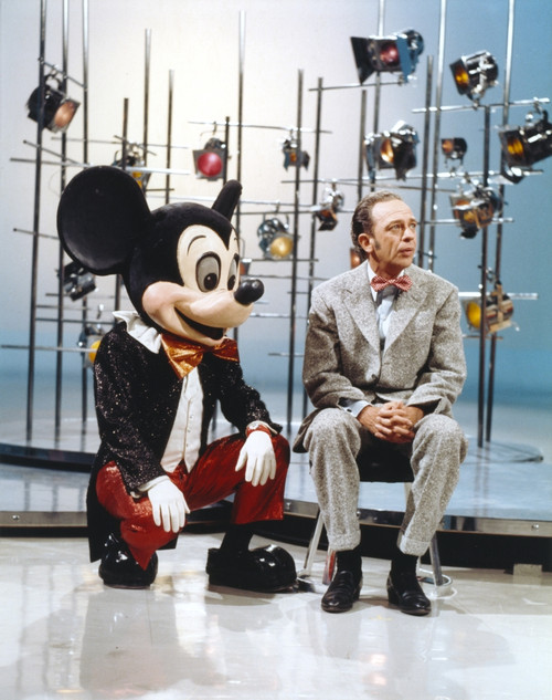 Don Knotts with Mickey Mouse Photo Print - Item # VARCEL689726