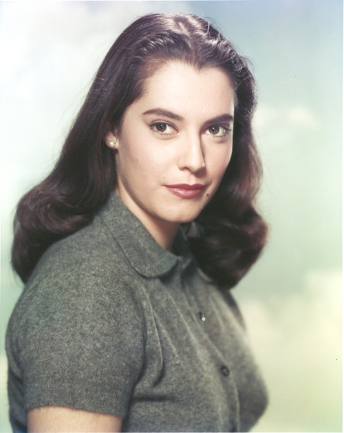 Susan Kohner wearing a Gray Blouse Photo Print - Item # VARCEL689728