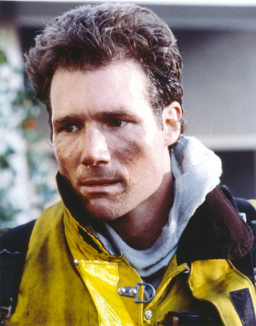La Firefighters as Jarrod Emick Close Up Portrait Photo Print - Item # VARCEL689754