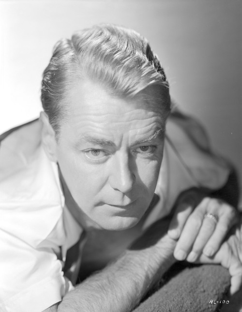 Alan Ladd Looking Straight in Close Up Portrait Photo Print - Item # VARCEL689824