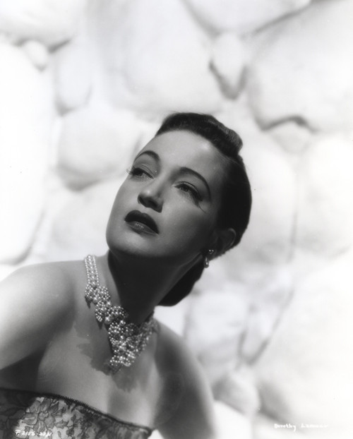 Dorothy Lamour Looking Away in Classic Photo Print - Item # VARCEL689871