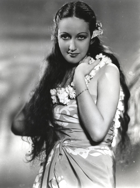 Dorothy Lamour in Hawaiian dress Photo Print - Item # VARCEL689884
