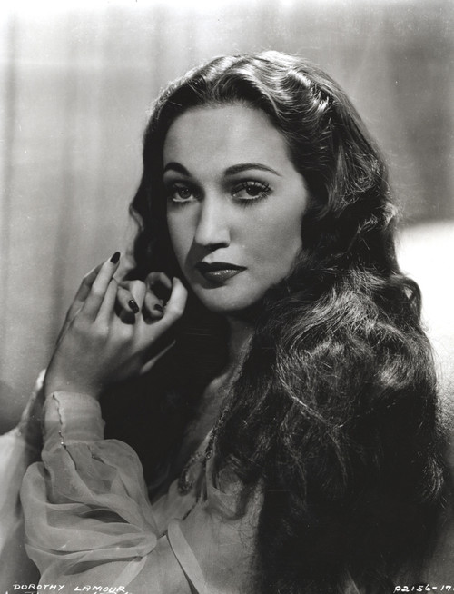 Dorothy Lamour with long hair Photo Print - Item # VARCEL689892