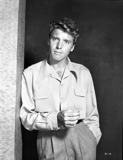 Burt Lancaster wearing a Silk Long Sleeve Photo Print - Item # VARCEL690008