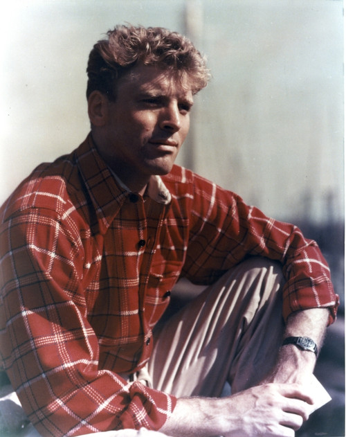 Burt Lancaster in Red Checkered long sleeve Photo Print - Item # VARCEL690020