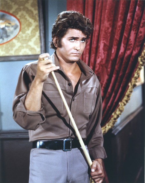 Michael Landon Playing Billiards Photo Print - Item # VARCEL690036