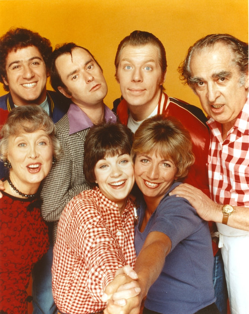 Laverne & Shirley Cast in Group Picture Portrait Photo Print - Item # VARCEL690077