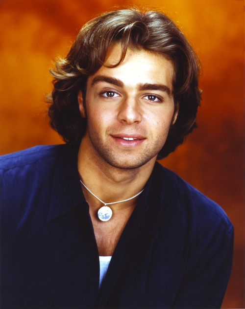 Joey Lawrence wearing a Blue Long Sleeves in a Close Up Portrait Photo Print - Item # VARCEL690085