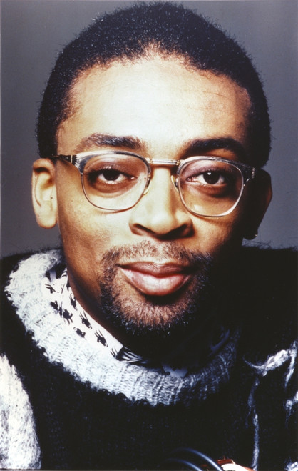 Spike Lee smiling in Close Up Portrait with Eyeglasses Photo Print
