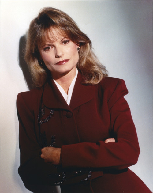 Kay Lenz Leaning on Wall Photo Print - Item # VARCEL690313