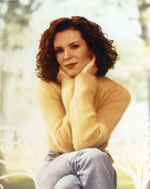 Robyn Lively Portrait in Yellow Sweater Photo Print - Item # VARCEL690356
