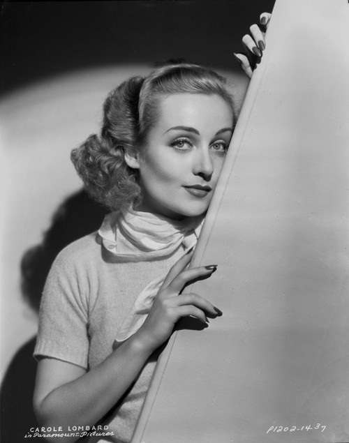 Carole Lombard in a Blouse and Leaning Pose Photo Print - Item # VARCEL690396