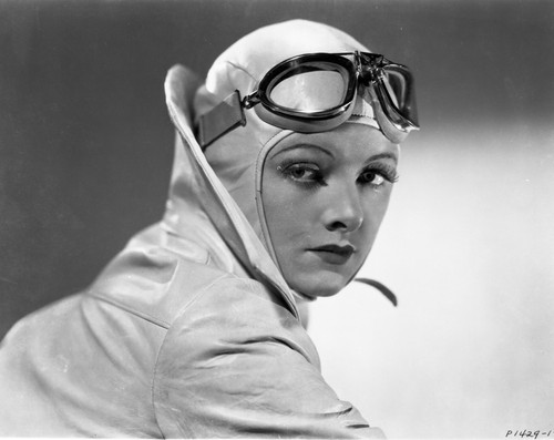 Myrna Loy as a pilot Photo Print - Item # VARCEL690537