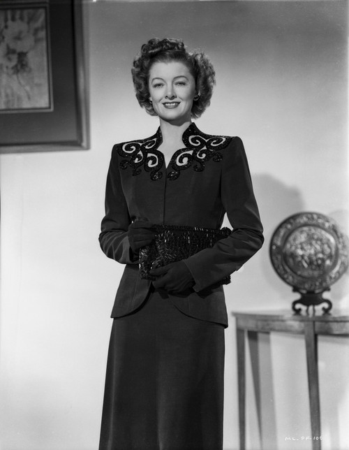 Myrna Loy in Black Dress posed Photo Print - Item # VARCEL690577