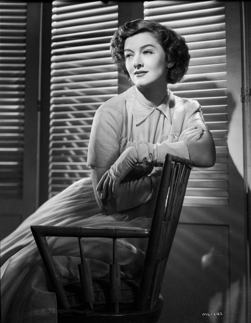 Myrna Loy Reclining in Classic with Gloves Photo Print - Item # VARCEL690572