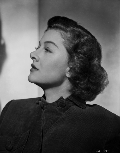 Myrna Loy Looking Up in Classic Photo Print - Item # VARCEL690588