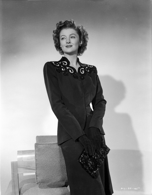Myrna Loy Holding Bag in Blouse Photo Print - Item # VARCEL690592