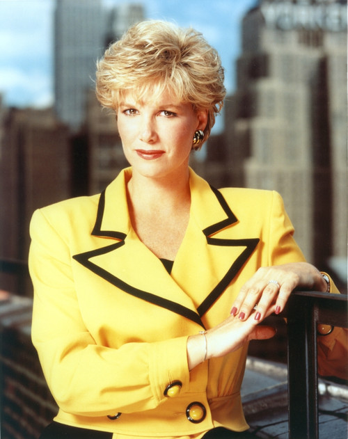 Joan Lunden Pose in Yellow Suit Photo Print - Item # VARCEL690604