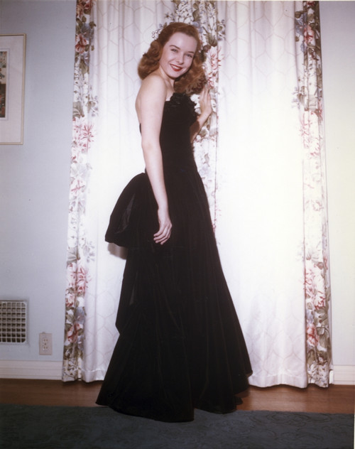 Diana Lynn in Black Gown Photo Print - Item # VARCEL690615