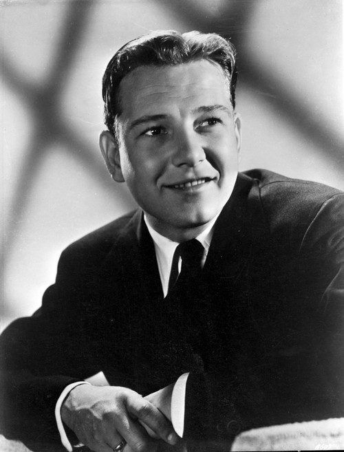 Tom Drake Posed in Black Suit Photo Print - Item # VARCEL691476