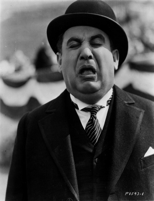 Candid of Billy Gilbert sneezing Photo Print - Item # VARCEL691783