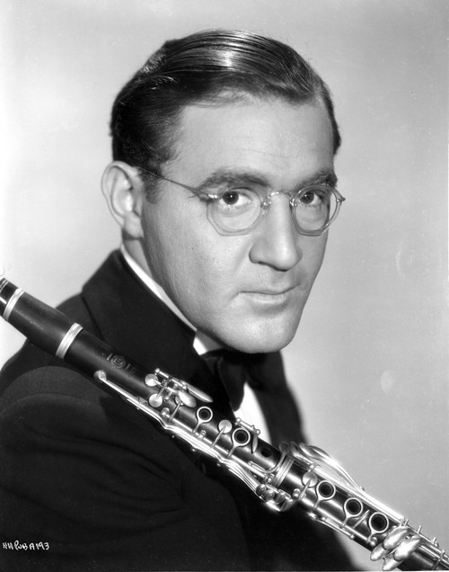A Portrait Of Benny Goodman Photo Print