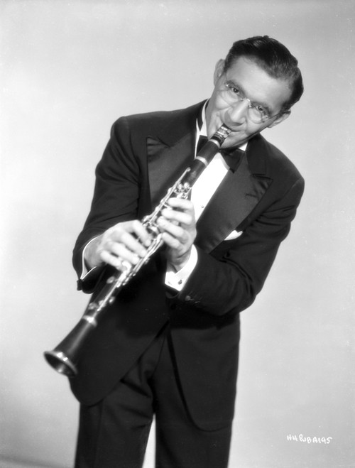 Benny Goodman playing a clarinet Photo Print - Item # VARCEL691828