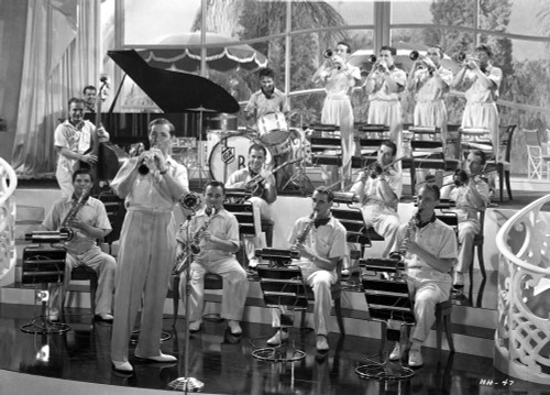 Candid of Benny Goodman with band Photo Print - Item # VARCEL691839