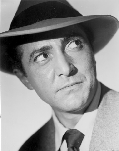 Sheldon Leonard Looking Away from the Camera in a Close Up Portrait Photo Print - Item # VARCEL692347